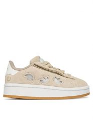 Adidas Sneakersy Campus 00S Led Lights Cf El C IH6385 Beżowy. Brązowe buty sportowe dziewczęce Adidas, bez wzorów, ze skóry, bez zapięcia. Za 329.99 zł.