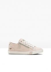 Sneakersy Mustang. Czerwone obuwie sportowe casual damskie bonprix. Za 219.99 zł.