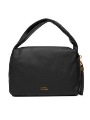 Tommy Hilfiger Torebka City Leather Shoulder Bag AW0AW18152 Czarny. Czarne torebki klasyczne damskie Tommy Hilfiger, ze skóry, bez dodatków. Za 849.99 zł.