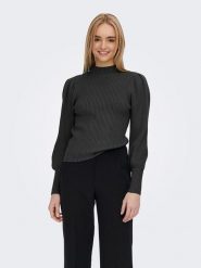 ONLY Sweter w kolorze antracytowym rozmiar: XS. Czarne swetry klasyczne damskie Only, xs, bez kołnierzyka. Za 43.78 zł.