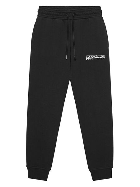 Napapijri Spodnie dresowe M-Gori NP0A891C D Czarny Regular Fit. Czarne spodnie dresowe chłopięce Napapijri, z bawełny. Za 139.99 zł.