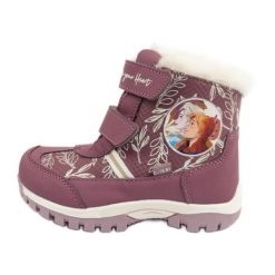 Buty, śniegowce Cerda FZ011737 Różowe fioletowe. Fioletowe kozaki dziewczęce na zimę, bez wzorów, z materiału, bez obcasa, bez zapięcia. Za 304.14 zł.