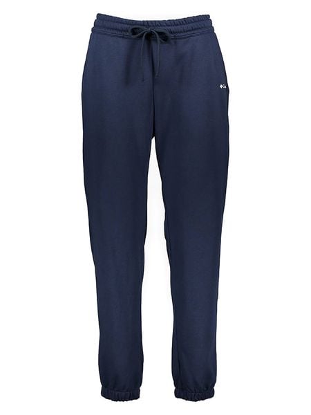 Columbia Spodnie dresowe w kolorze granatowym rozmiar: M. Niebieskie spodnie dresowe damskie Columbia, m, bez wzorów, z dresówki. Za 87.40 zł.