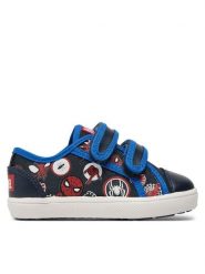 Geox Sneakersy B Kilwi Boy B45A7E 0AN54 C4226 M Granatowy. Niebieskie buty sportowe chłopięce Geox, ze skóry, bez zapięcia. Za 169.99 zł.