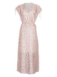 MOSS COPENHAGEN Sukienka "Isadora" w kolorze jasnoróżowym rozmiar: L. Różowe sukienki damskie Moss Copenhagen, bez wzorów, bez ramiączek. Za 232.78 zł.