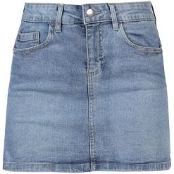 Spódnica Maura Świetlisty Niebieski - Elegancka Midi z Bawełny. Niebieskie spódnice damskie WE THE PEOPLE, bez wzorów, z bawełny, eleganckie, midi. Za 145.99 zł.