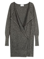 Perfect Cashmere Kaszmirowy kardigan "Abigail" w kolorze czarno-białym rozmiar: M. Czarne kardigany damskie Perfect Cashmere, m, bez wzorów, z kaszmiru. Za 478.99 zł.