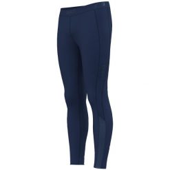 Legginsy Jako Power. Niebieskie legginsy damskie JAKO, bez wzorów, z materiału. Za 283.50 zł.