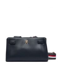 Tommy Hilfiger Torebka Th Joy Crossover Corp AW0AW19316 Granatowy. Niebieskie listonoszki damskie Tommy Hilfiger, bez wzorów, ze skóry, bez dodatków. Za 489.99 zł.