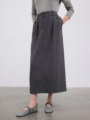 BGN Spódnica w kolorze antracytowym rozmiar: 36. Czarne spódnice damskie BGN, na co dzień, bez wzorów, maxi. Za 78.99 zł.