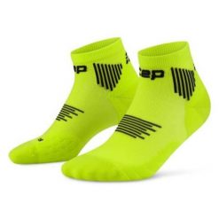 Damskie skarpety kompresyjne do biegania sportowe za kostkę Core Run CEP. Zielone skarpetki damskie CEP, bez wzorów, z elastanu. Za 79.00 zł.