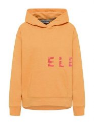 ELBSAND Bluza "Nordika" w kolorze pomarańczowym rozmiar: L. Pomarańczowe bluzy damskie ELBSAND, l, bez wzorów, z kapturem. Za 184.46 zł.