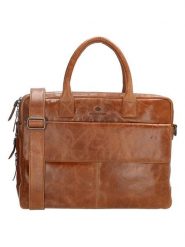 Micmacbags Skórzana torebka w kolorze jasnobrązowym - 41 x 31 x 11 cm rozmiar: onesize. Brązowe torebki klasyczne damskie Micmacbags, z materiału, bez dodatków. Za 509.95 zł.