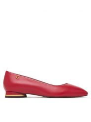Coccinelle Baleriny C-Everyday Smo E4 U1L 19 01 01 Czerwony. Czerwone balerinki damskie Coccinelle, bez wzorów, ze skóry. Za 899.99 zł.