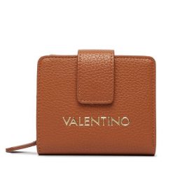 Portfel Valentino. Brązowe portfele damskie Valentino, bez wzorów. Za 249.99 zł.