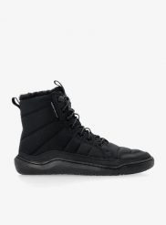 Buty damskie Vivobarefoot Gobi Hiber. Czarne obuwie trekkingowe damskie VIVOBAREFOOT, bez zapięcia. Za 607.19 zł.