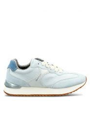 Gant Sneakersy 30533842 Niebieski. Niebieskie obuwie sportowe damskie Gant, ze skóry, bez zapięcia. Za 359.99 zł.