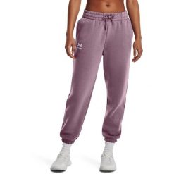 Spodnie Under Armour Essential Fleece Joggers, Kobiety. Fioletowe spodnie sportowe damskie Nike, bez wzorów, z dresówki, do biegania. Za 290.00 zł.