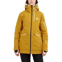 Kurtka narciarska damska Fundango Nashua Allmountain. Brązowe kurtki damskie FUNDANGO, na zimę, s, bez wzorów, bez kaptura. Za 669.90 zł.