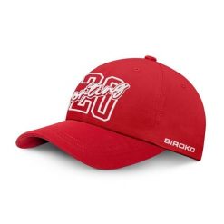 Czapka z daszkiem 120. rocznica Real Sporting de Gijón Siroko SC120 Cantera Red. Czerwone czapki z daszkiem damskie SIROKO, bez wzorów, z tkaniny. Za 126.00 zł.