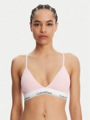 Calvin Klein Underwear Biustonosz braletka 000QF5650E Różowy. Czerwone biustonosze Calvin Klein Underwear, bez wzorów, z bawełny. Za 109.99 zł.