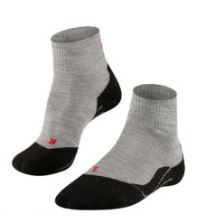 Skarpetki damskie Falke TK5 Short. Szare skarpetki damskie Falke, bez wzorów, z poliamidu. Za 151.00 zł.