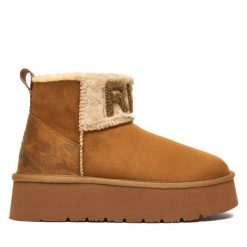 Śniegowce REPLAY. Brązowe śniegowce damskie Replay. Za 489.99 zł.