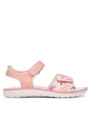 Primigi Sandały 1385177 D Różowy. Czerwone sandały dziewczęce Primigi, ze skóry, bez obcasa, bez zapięcia. Za 279.99 zł.