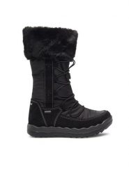 Primigi Kozaki GORE-TEX 4885133 S Czarny. Czarne kozaki dziewczęce Primigi, bez wzorów, z gore-texu, bez obcasa, bez zapięcia. Za 489.99 zł.