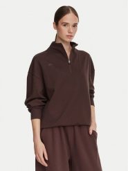 Kappa Bluza 372664W Brązowy Oversize. Brązowe bluzy damskie Kappa, xl, bez wzorów, z syntetyku, bez kaptura. Za 179.99 zł.