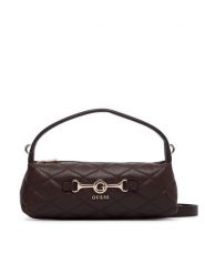 Guess Torebka Frances Mini HWQG22 41720 Brązowy. Brązowe torebki klasyczne damskie Guess, ze skóry, bez dodatków. Za 494.99 zł.