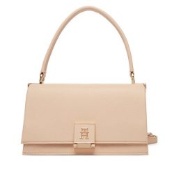 Torebka Tommy Hilfiger. Czerwone torebki klasyczne damskie Tommy Hilfiger, bez dodatków. Za 649.99 zł.