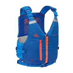 Kapok Kamizelka Asekuracyjna Na Spływ Kajakowy Unisex Palm Meander. Niebieskie kamizelki damskie PALM, xl, bez wzorów, z nylonu, bez kaptura. Za 559.00 zł.