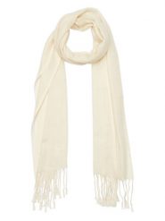 Perfect Cashmere Kaszmirowy szal "Torres" w kolorze białym - 170 x 35 cm rozmiar: onesize. Białe szaliki damskie Perfect Cashmere, bez wzorów, z kaszmiru. Za 166.88 zł.