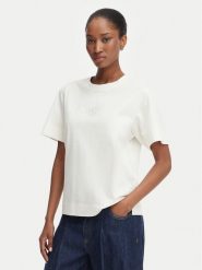 BOSS T-Shirt Elpha 50567045 Beżowy Regular Fit. Brązowe t-shirty damskie Boss, m, bez wzorów, z bawełny, bez kołnierzyka. Za 384.99 zł.