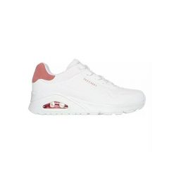 Femme UNO - POP BACK Skechers WCRL 177092 Blanc Skechers. Białe obuwie sportowe casual damskie Skechers, bez zapięcia. Za 403.97 zł.