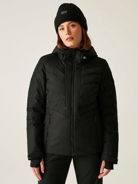 Dare 2b Kurtka narciarska "Gliding" w kolorze czarnym rozmiar: 40. Czarne kurtki sportowe damskie Dare 2b, m, bez wzorów, bez kaptura. Za 546.48 zł.