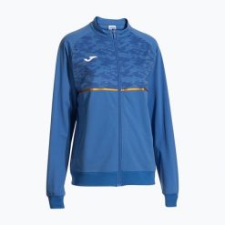 Bluza do biegania damska Joma Record III Full Zip. Niebieskie bluzy damskie Joma, l, bez wzorów, bez kaptura. Za 139.99 zł.