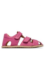 Froddo Sandały Barefoot Flexy Avi G3150263-7 D Różowy. Czerwone sandały dziewczęce Froddo, ze skóry, bez obcasa, bez zapięcia. Za 359.99 zł.