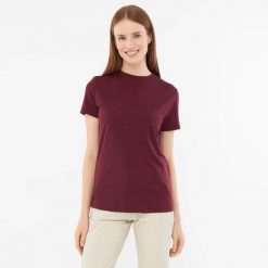 T-shirt damski VIKING Salen Lady Merino. Brązowe koszulki sportowe damskie Viking, s, bez wzorów, bez ramiączek. Za 210.89 zł.