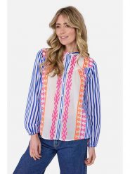 LIEBLINGSSTÜCK Bluzka "Kyra" ze wzorem rozmiar: 34. Bluzki damskie LIEBLINGSSTÜCK, bez wzorów, z bawełny, bez kołnierzyka, bez ramiączek. Za 316.95 zł.