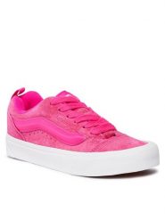Vans Tenisówki Knu Skool VN0009QCYU21 Różowy. Czerwone trampki damskie Vans, bez wzorów, ze skóry, bez zapięcia. Za 269.99 zł.