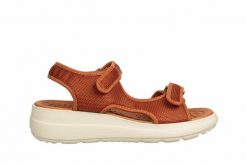 Sandały Azaleia Greice Soft Papete Light Brown 198047, Brązowy, Materiał - 40. Brązowe sandały damskie Azaleia, bez wzorów, z materiału, bez obcasa, bez zapięcia. W wyprzedaży za 149.99 zł.