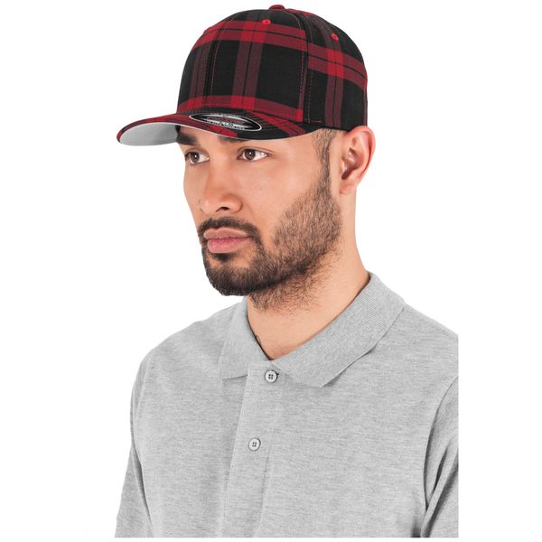 Czapka Flexfit tartan plaid. Czarne czapki damskie FLEXFIT, bez wzorów, z materiału. Za 76.70 zł.