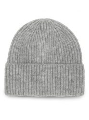 Jenny Fairy Czapka 4W3-011-AW23 Szary. Szare czapki damskie Jenny Fairy, na zimę, bez wzorów. Za 49.99 zł.