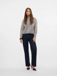 Vero Moda Sweter w kolorze szarym rozmiar: XS. Szare swetry klasyczne damskie Vero Moda, xs, bez kołnierzyka. Za 94.45 zł.