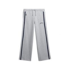 Damskie spodnie dresowe Superdry Logo Athletic Essentials. Szare spodnie sportowe damskie Superdry, s, bez wzorów, z dresówki, do biegania. Za 283.65 zł.