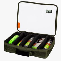 Kuferek wędkarski Phantom na akcesoria. Zielone kuferki damskie TANDEM BAITS, bez wzorów, bez dodatków. Za 98.49 zł.