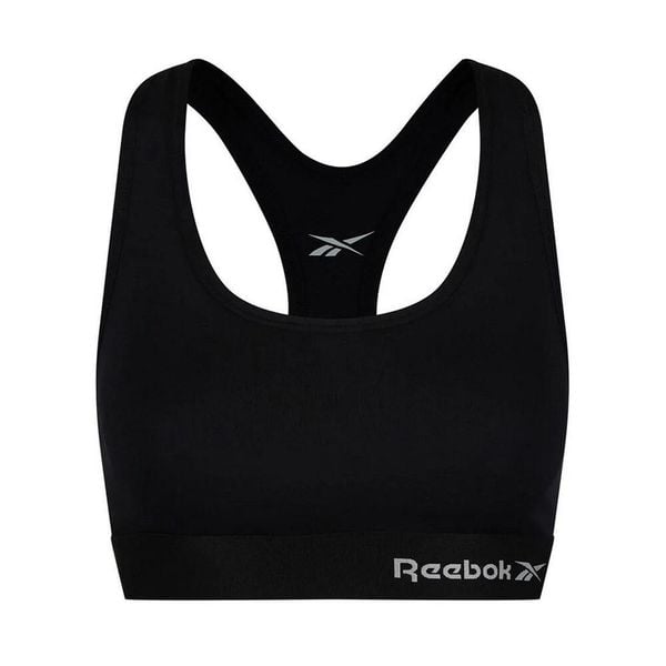 Sportowy Top Damski Steffi. Czarne koszulki sportowe damskie Reebok, bez wzorów, bez ramiączek. Za 172.99 zł.