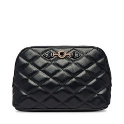 Kosmetyczka Guess. Czarne kosmetyczki damskie Guess, z aplikacjami. Za 214.99 zł.